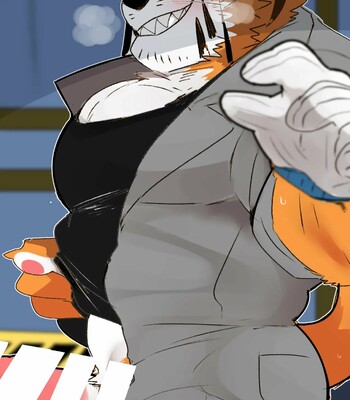 a book about getting lovey dovey with an old tiger with kansai accent in a public bathouse 003