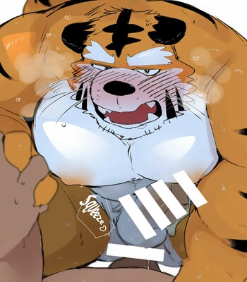 a book about getting lovey dovey with an old tiger with kansai accent in a public bathouse 005