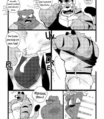 a book about getting lovey dovey with an old tiger with kansai accent in a public bathouse 009
