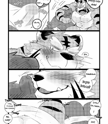 a book about getting lovey dovey with an old tiger with kansai accent in a public bathouse 013
