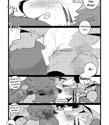 a book about getting lovey dovey with an old tiger with kansai accent in a public bathouse 019