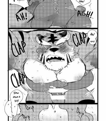 a book about getting lovey dovey with an old tiger with kansai accent in a public bathouse 025