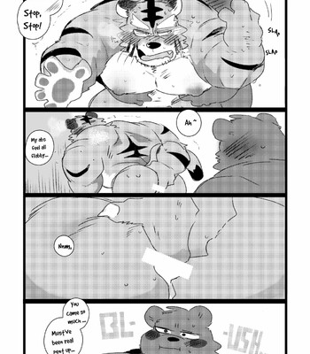 a book about getting lovey dovey with an old tiger with kansai accent in a public bathouse 027