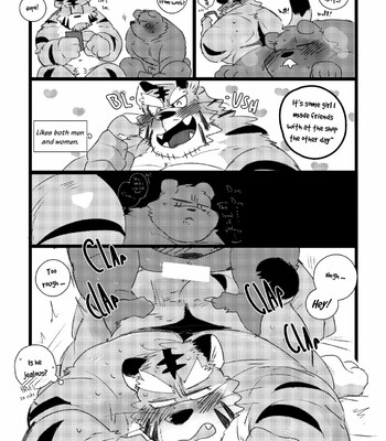 a book about getting lovey dovey with an old tiger with kansai accent in a public bathouse 034
