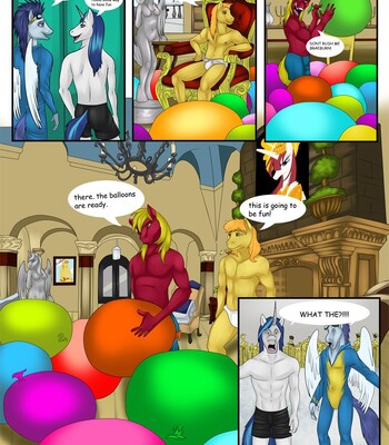 A Canterlot Ballooney Christmas