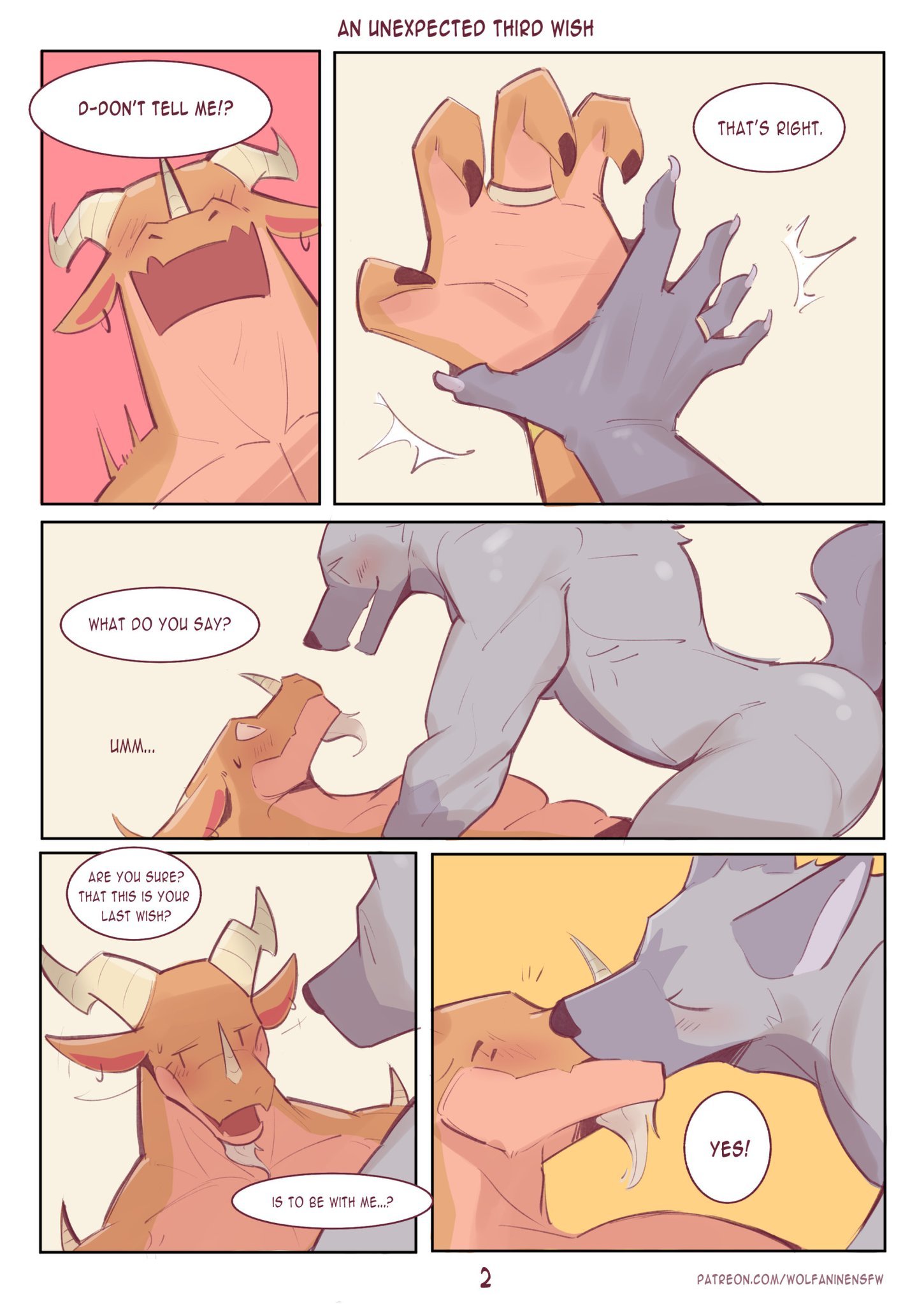 [Wolfanine] An Unexpected Wish✨ 007