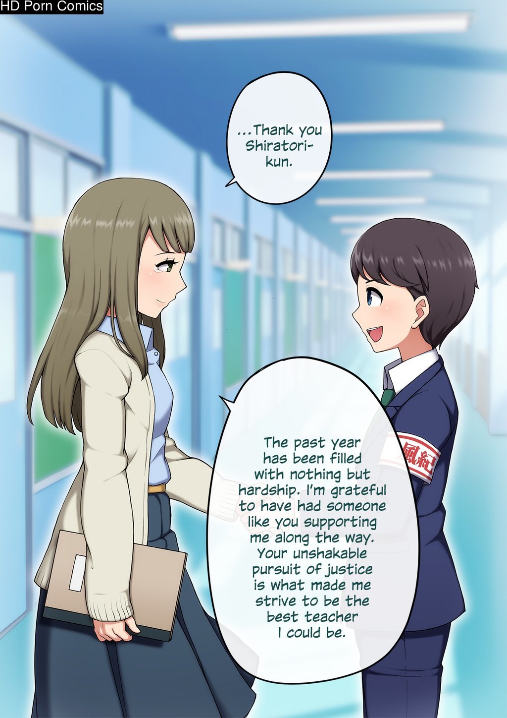 Josou Mesu Ochi Fuuki Iin ~Kiyoku Tadashii Mohansei ga Inran Bitch ni Ochiru made~ | Feminisation Committee: Nymphomaniac Justice!! 010
