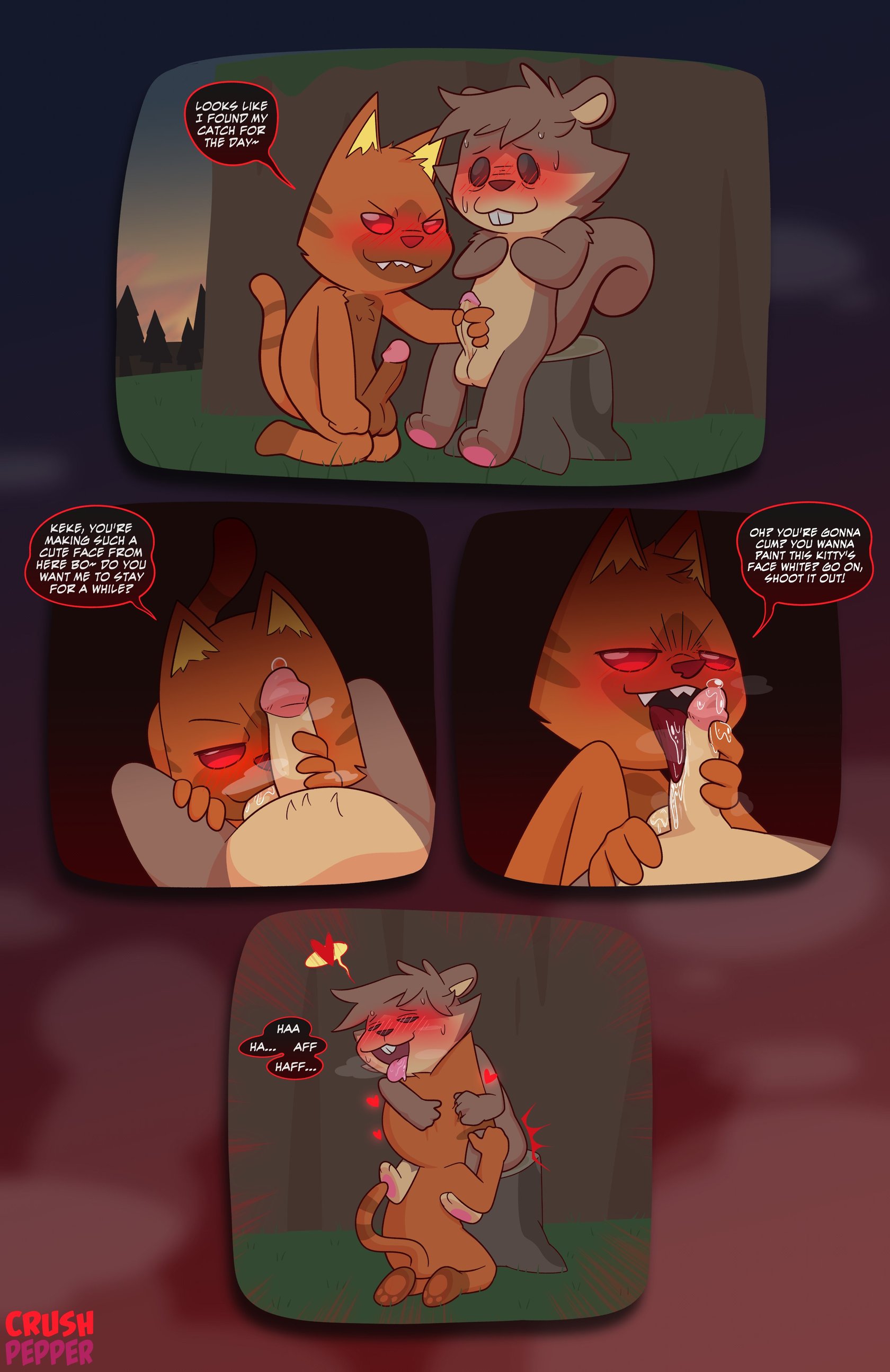 Crush pepper a lot of porn 001