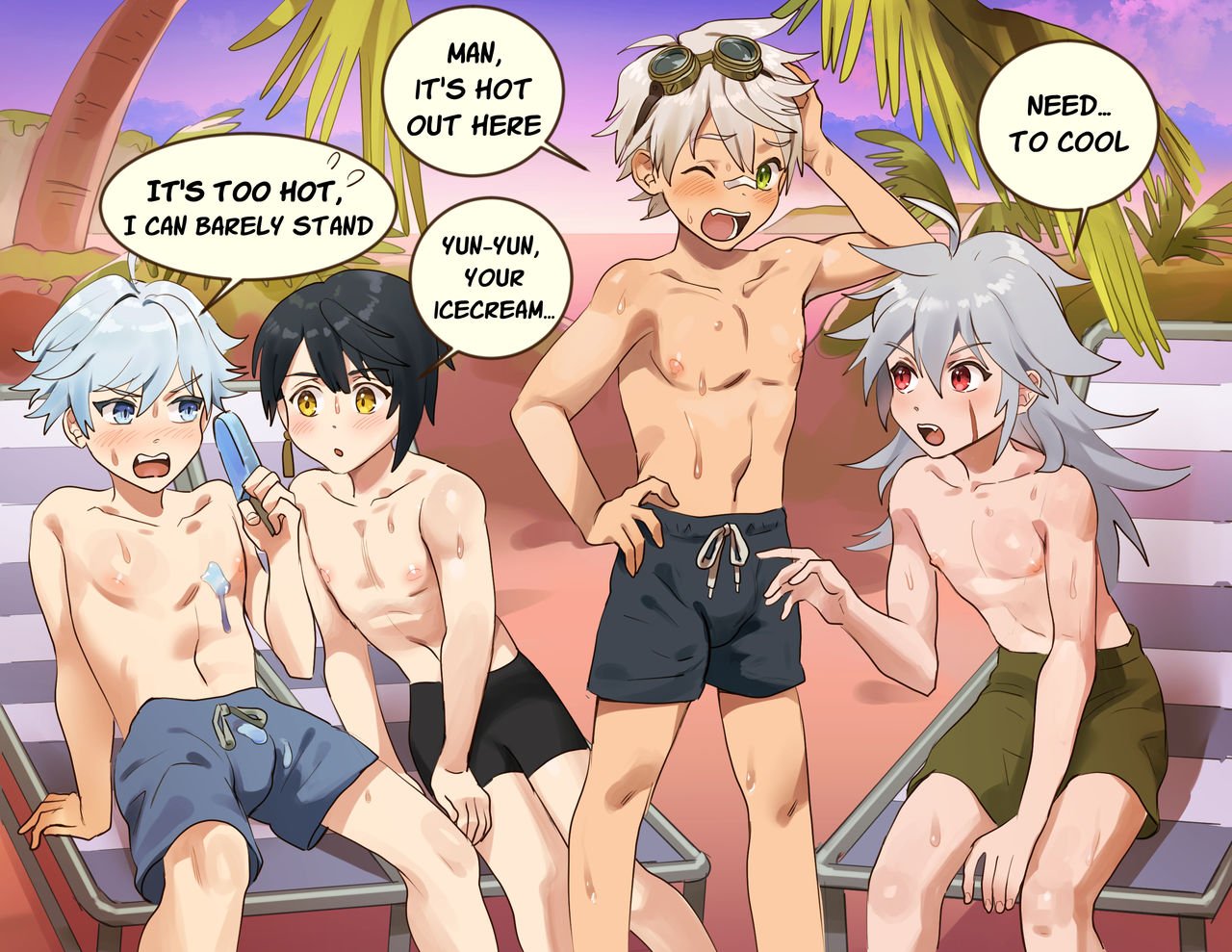 [TAKK] Summer Vibes and The Story Behind It (Genshin Impact) 001