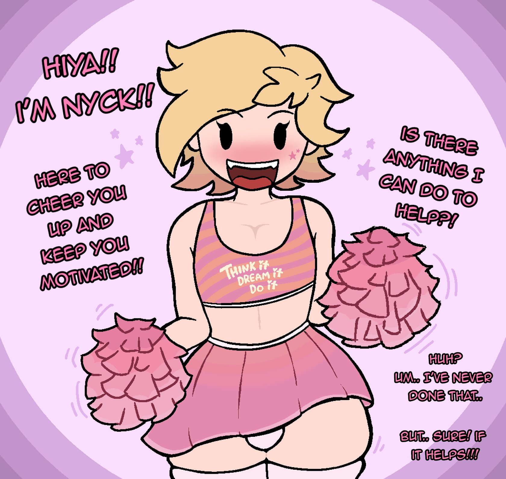 Femboy Cheerleader 001