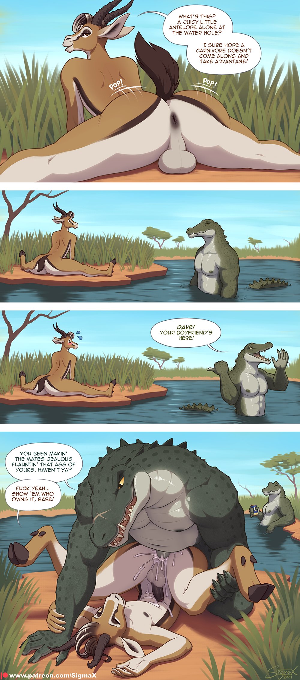 Croc Tease 005