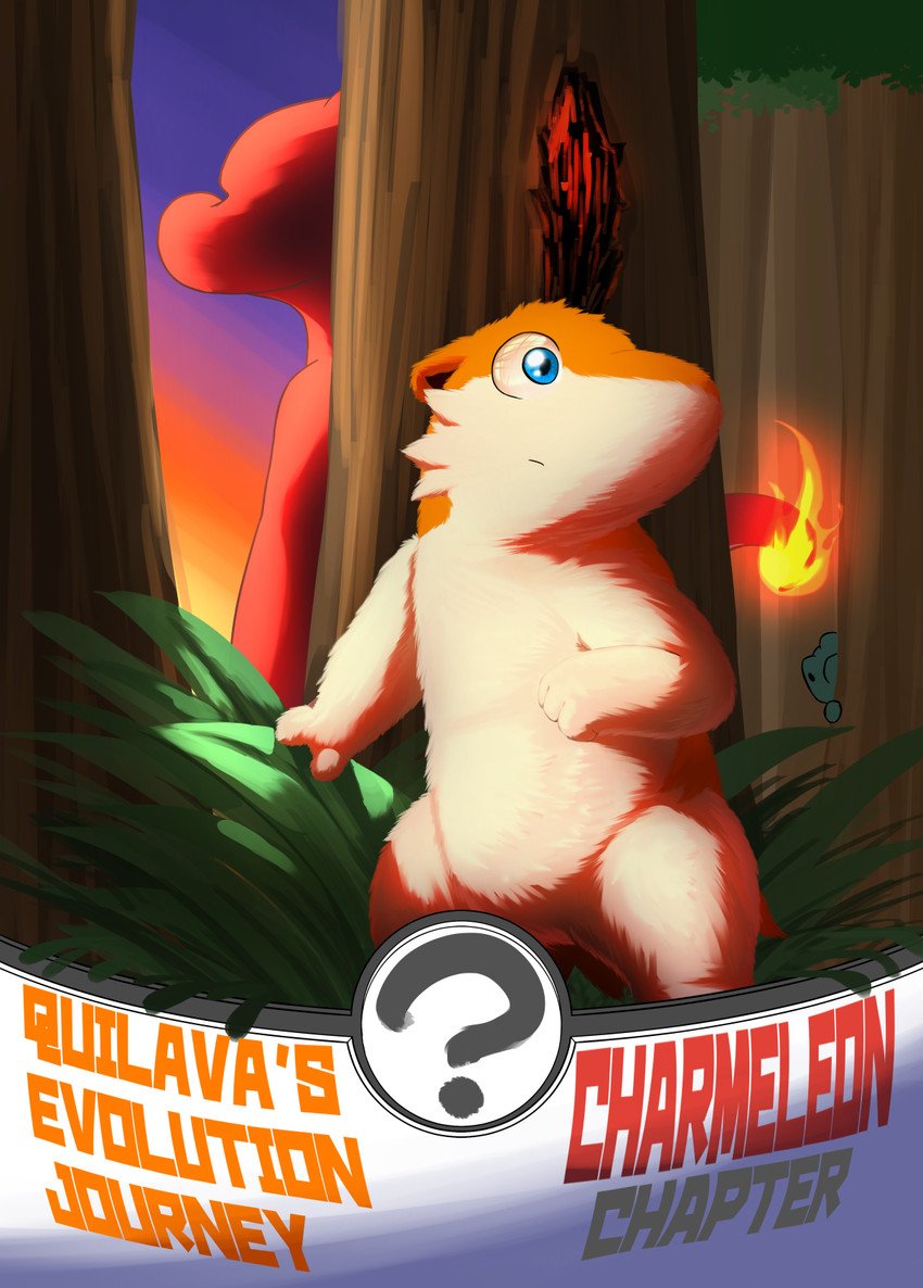 Quilava's Evolution Journey 001