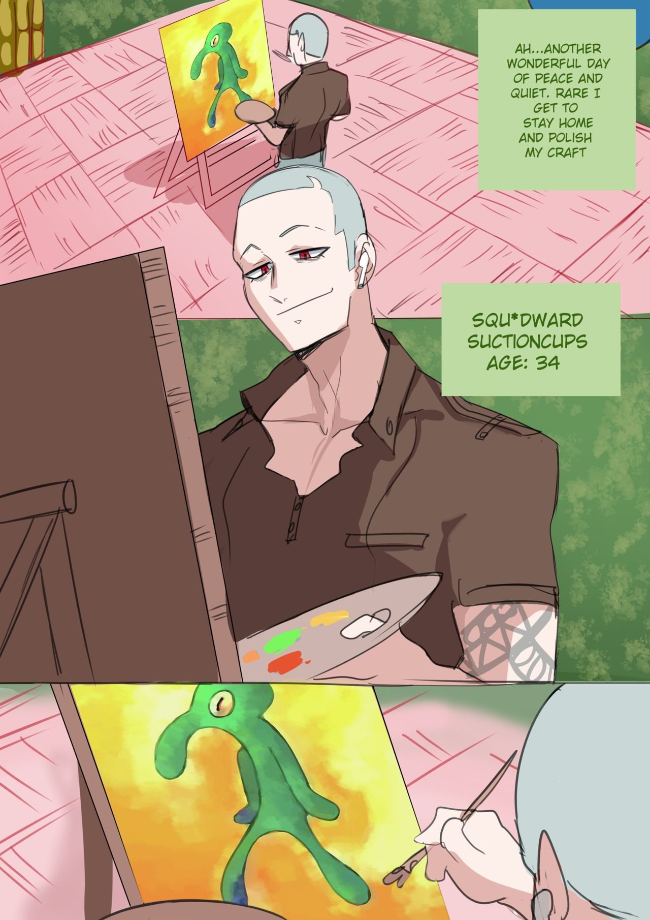 Spongebob x Squidward 001