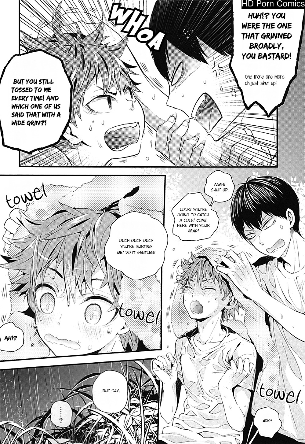 Mizunure chuui! | be careful not to get wet! (haikyuu!!) [hq!! scans] 006