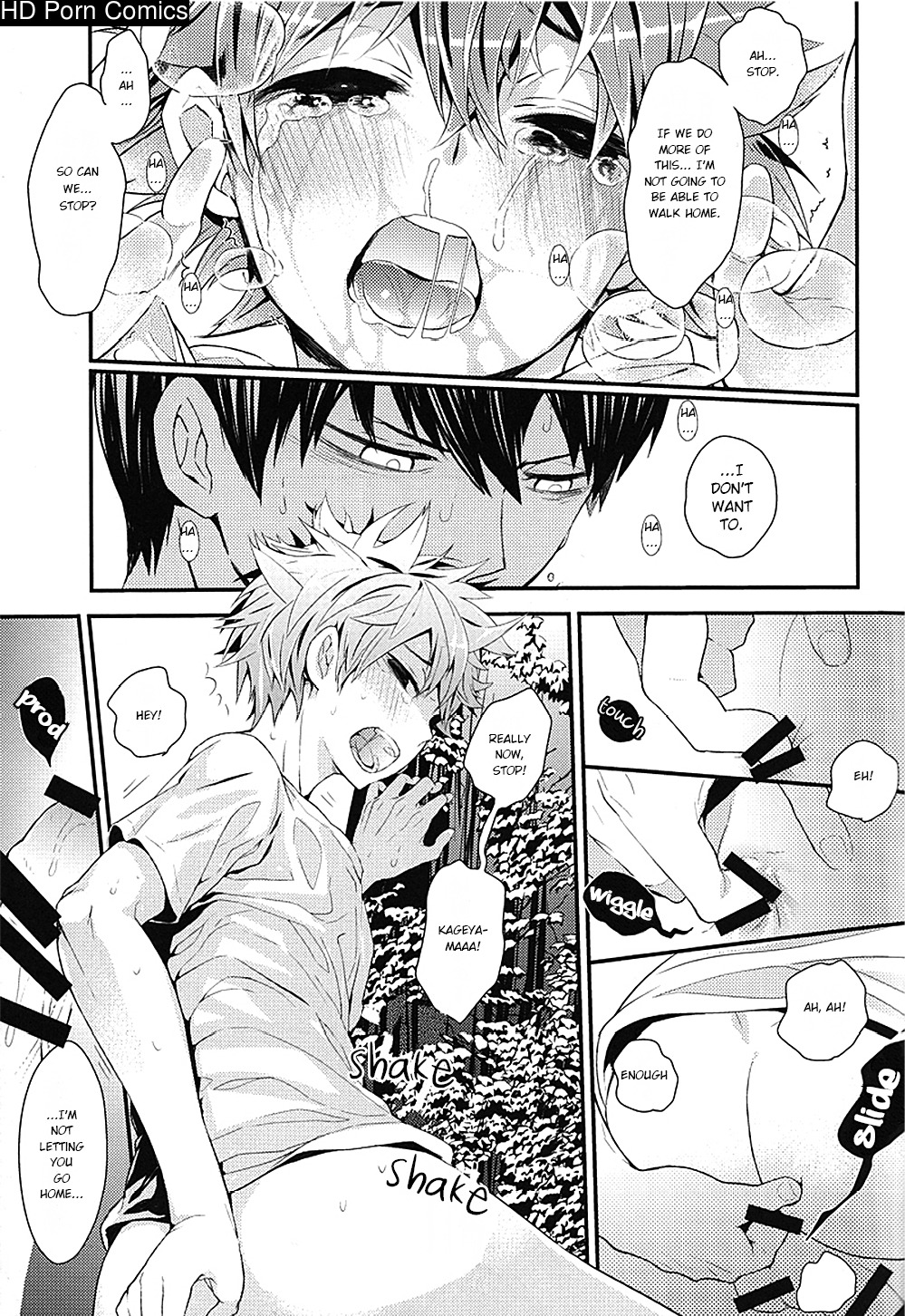 Mizunure chuui! | be careful not to get wet! (haikyuu!!) [hq!! scans] 017