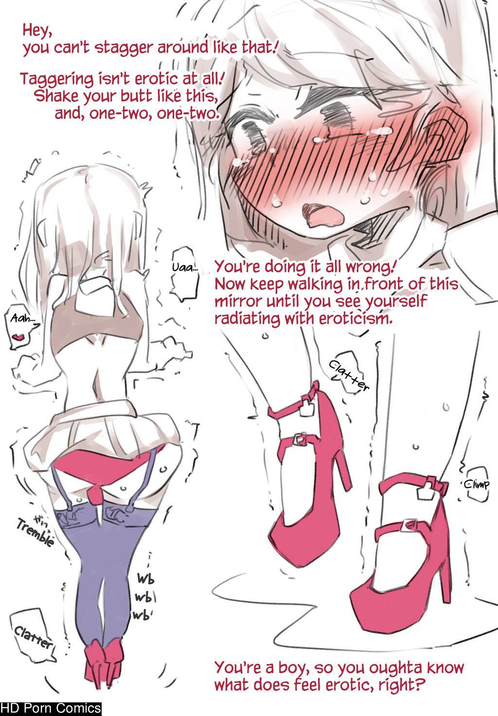 Male Denial Escort: Sissyfication Special Course 012