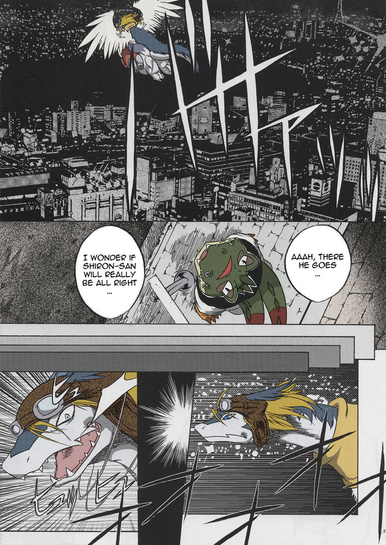 Black Horse Love Hole [Decensored] [Colorized] 024