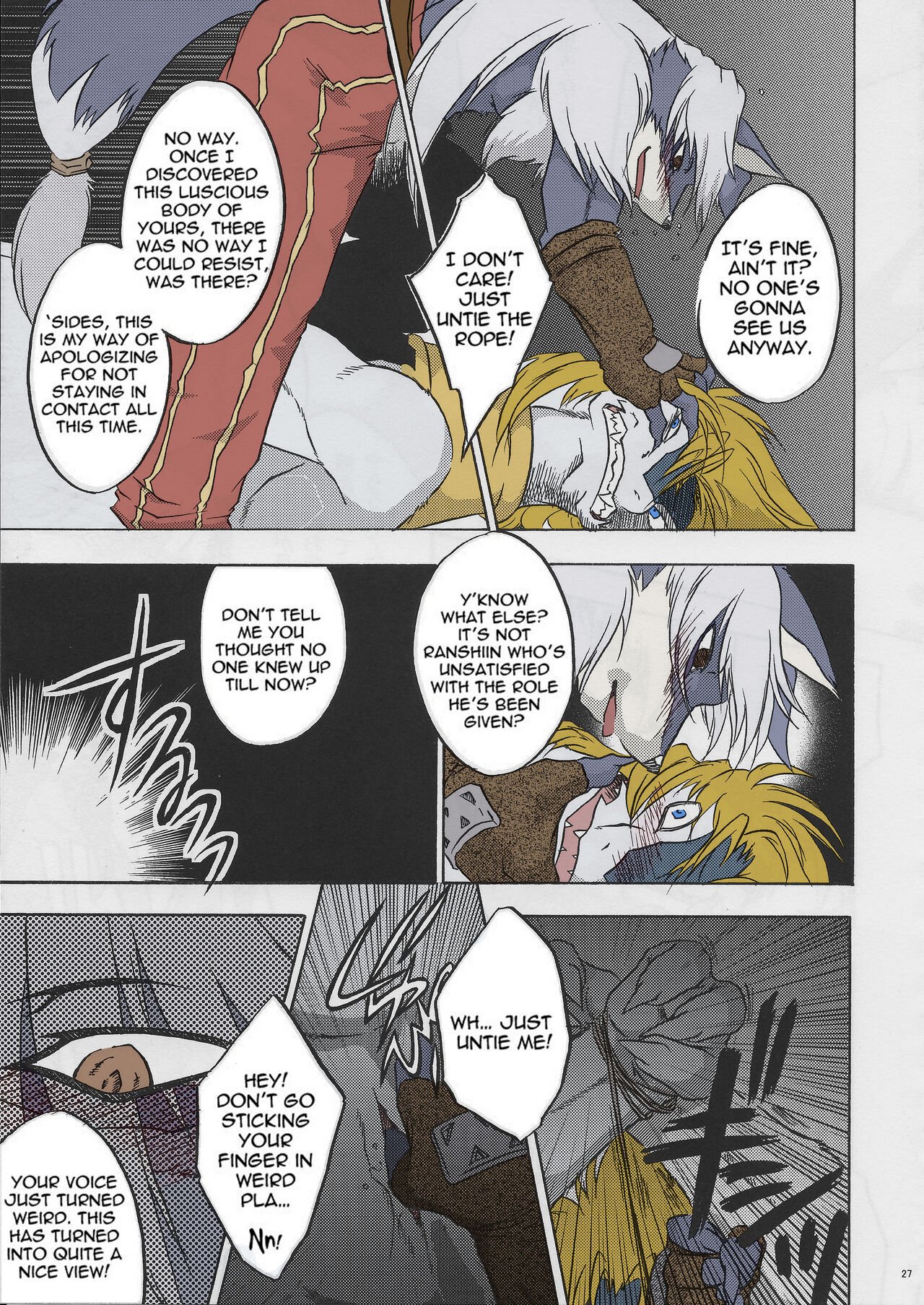Black Horse Love Hole [Decensored] [Colorized] 026