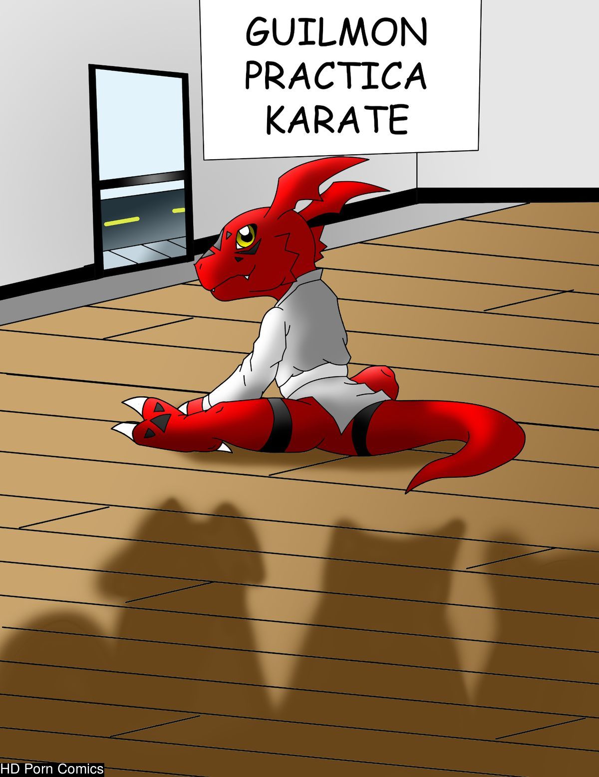 Guilmon Training Karate (Pratica Karate) 001