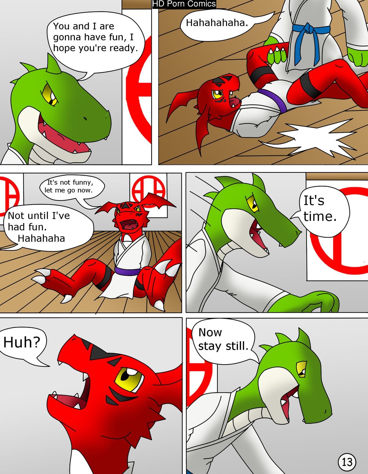Guilmon Training Karate (Pratica Karate) 013