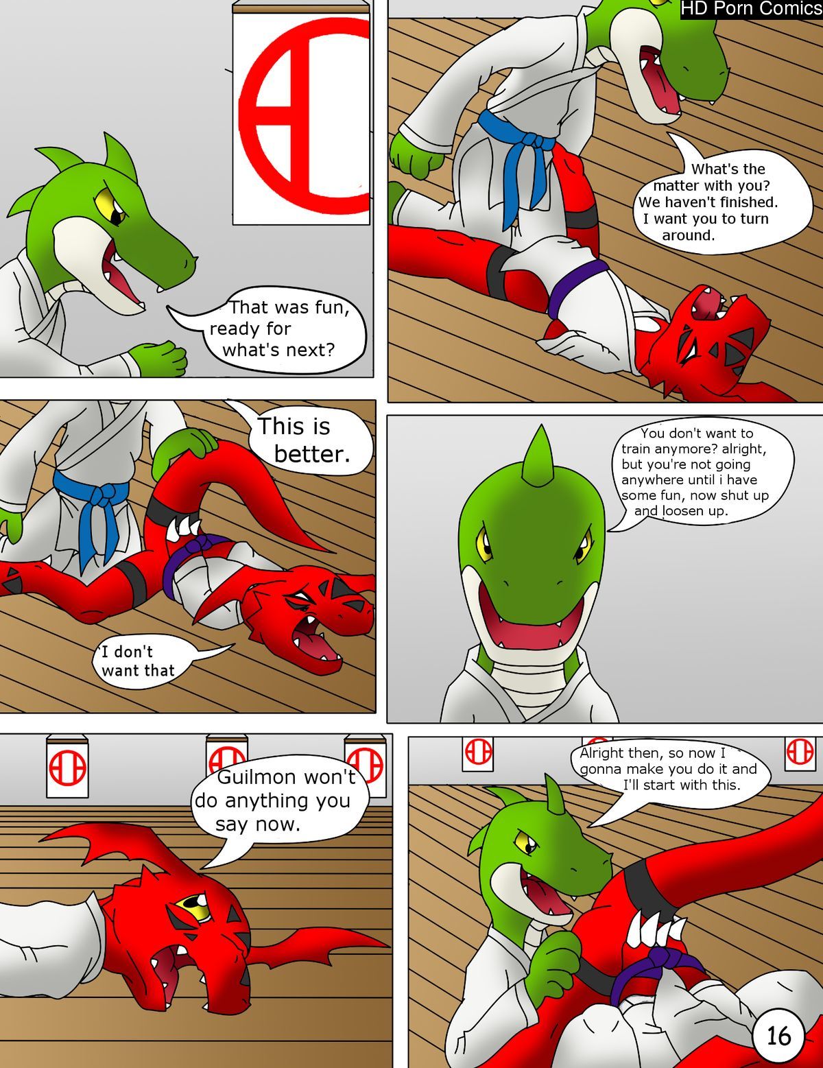 Guilmon Training Karate (Pratica Karate) 016