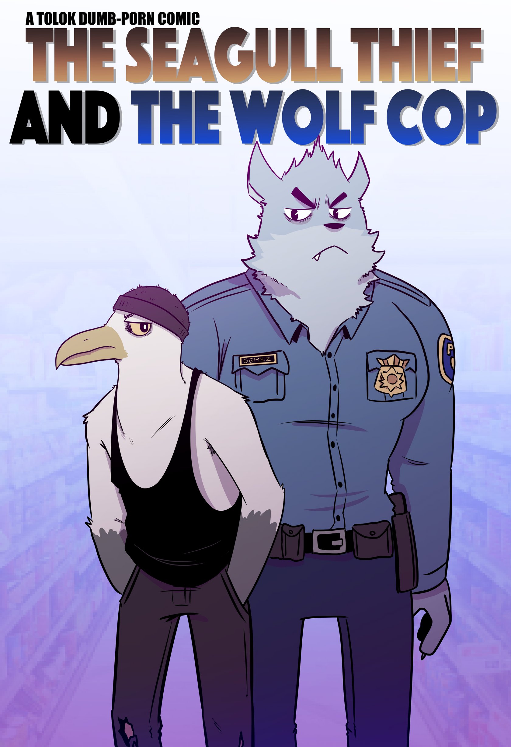 The seagull thief and the wolf cop 001
