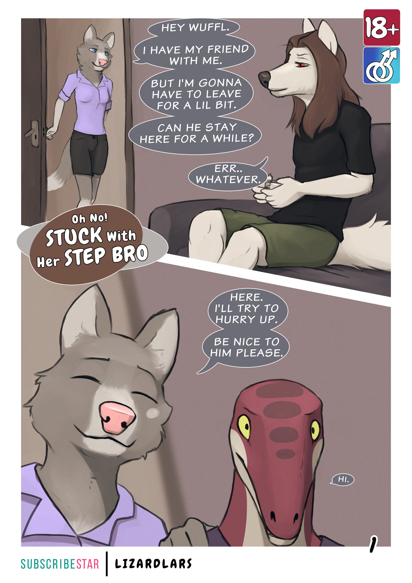 Stuck With Her Step Bro (ongoing) 001