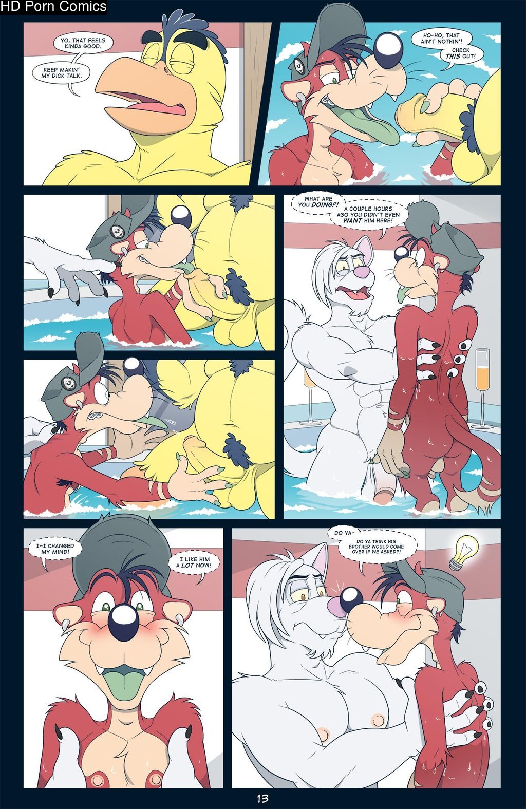 Naked Hot Tub Party [Anti Dev] 014