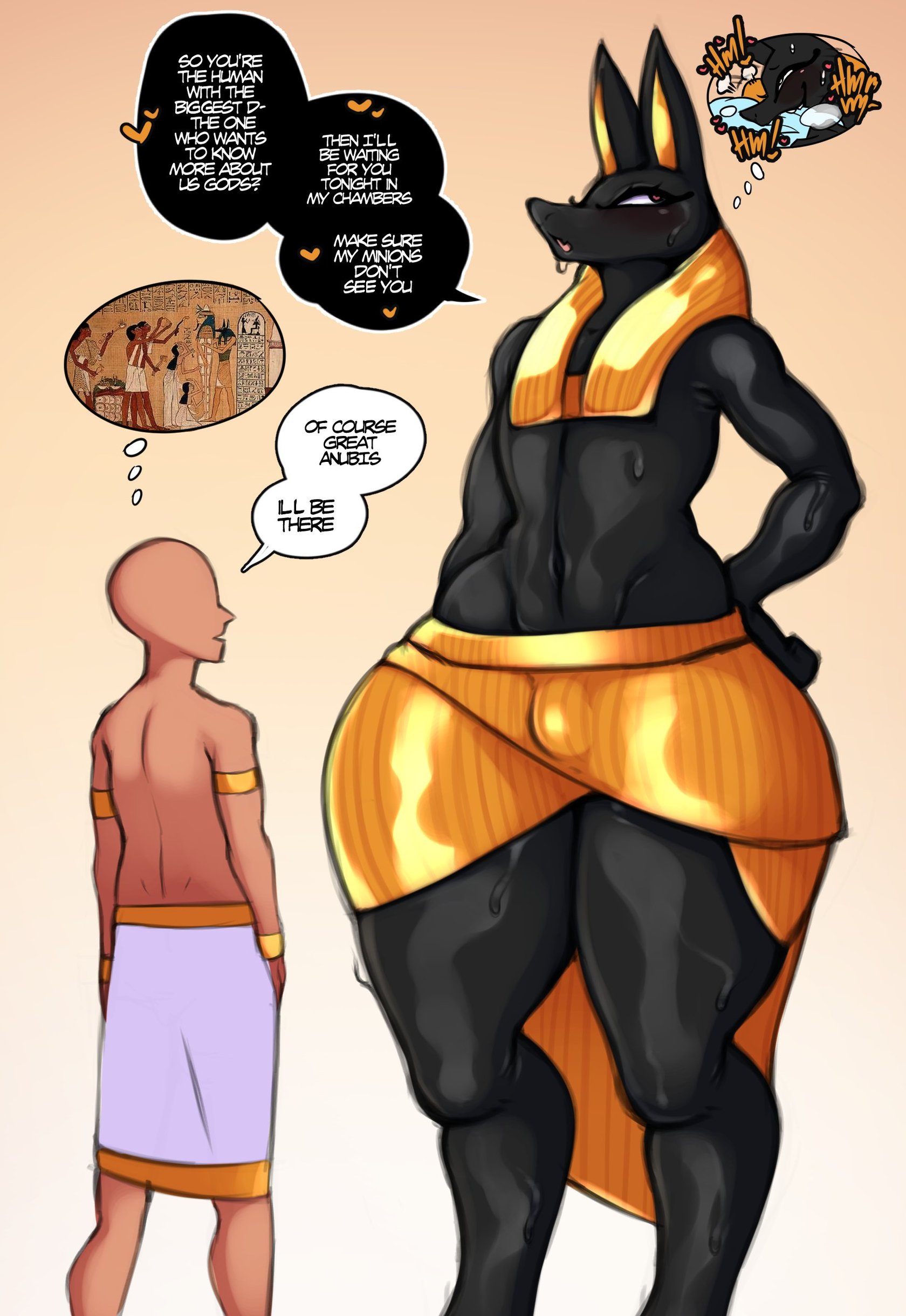 The date with the god anubis 😈(ongoing) 001