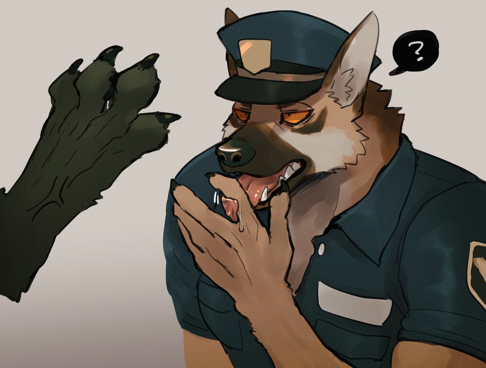 A police officer whose weakness has been seized🔞 001