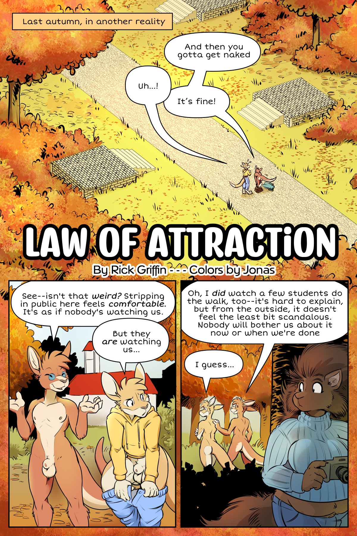 What Happens On Campus Avenue #3 law of attraction (ongoing) 001