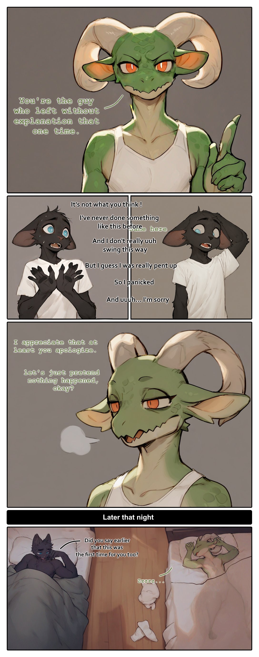 [nonimousmate] Friendly flatmates [AI generated] [Chapter1-3+bonus] 013