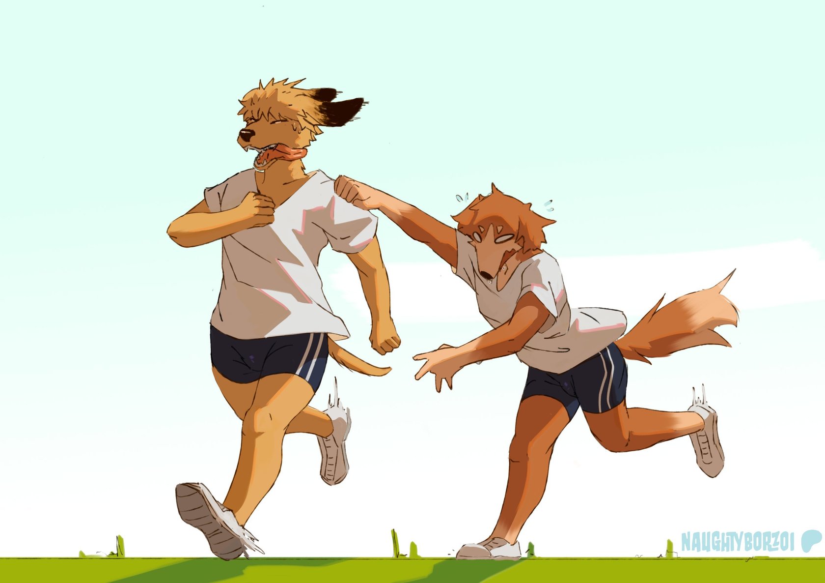 Smelly doggos (WIP) 001