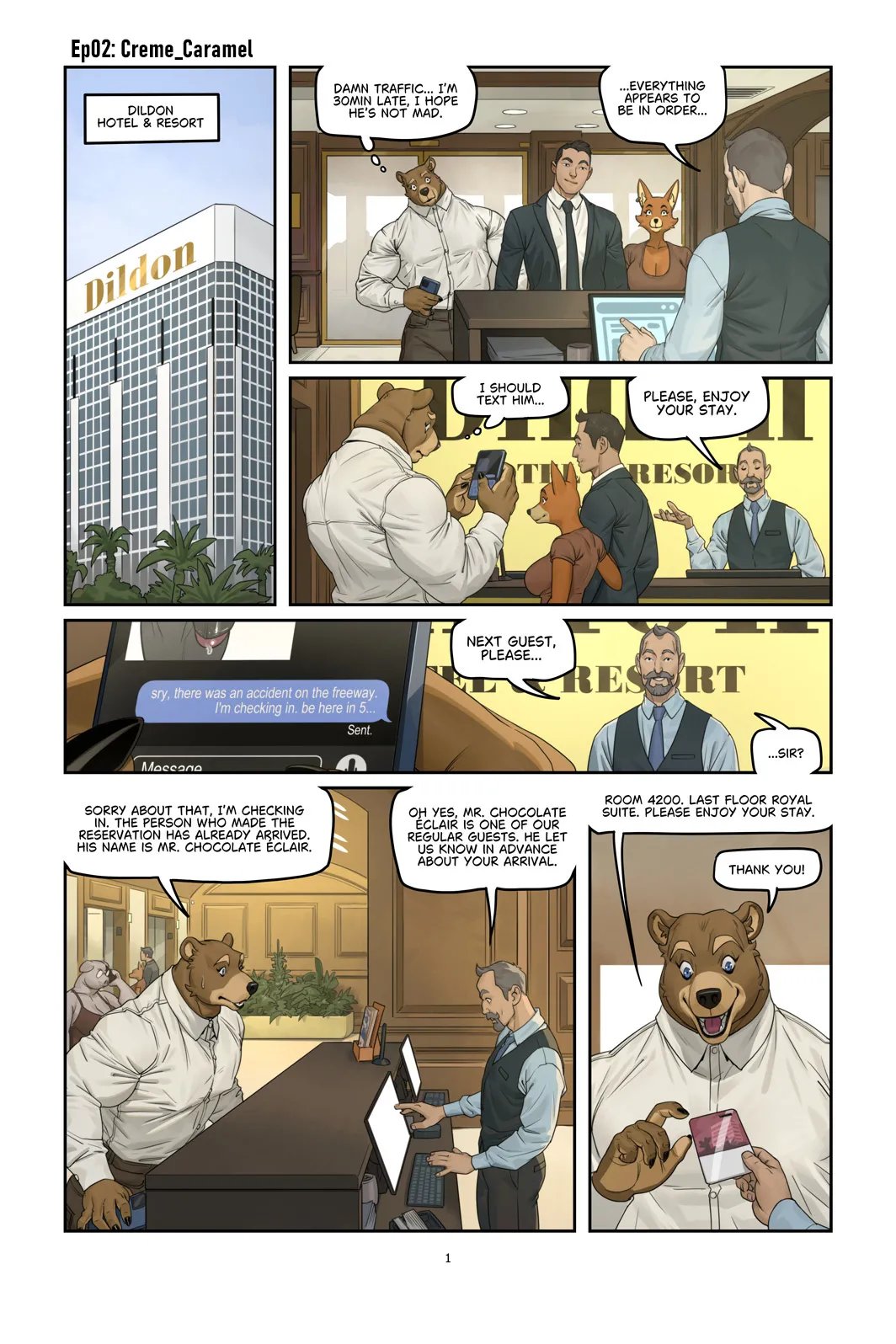 Honey Hunter 2 - Cream Caramel (Ongoing) 001