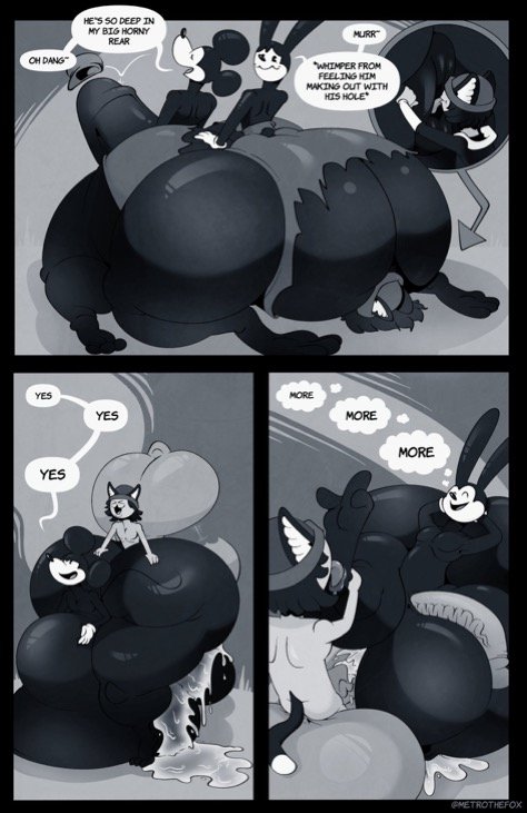 Mickey Mouse and Oswald the Rabbit in: Public Use 005