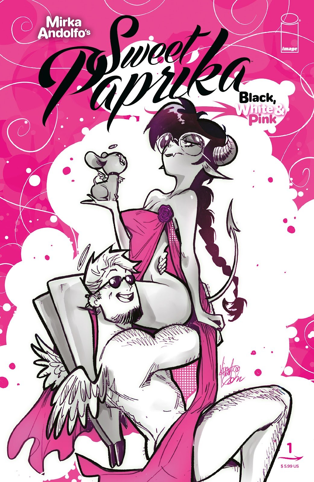 Sweet Paprika: Black White Pink One-Shot 001