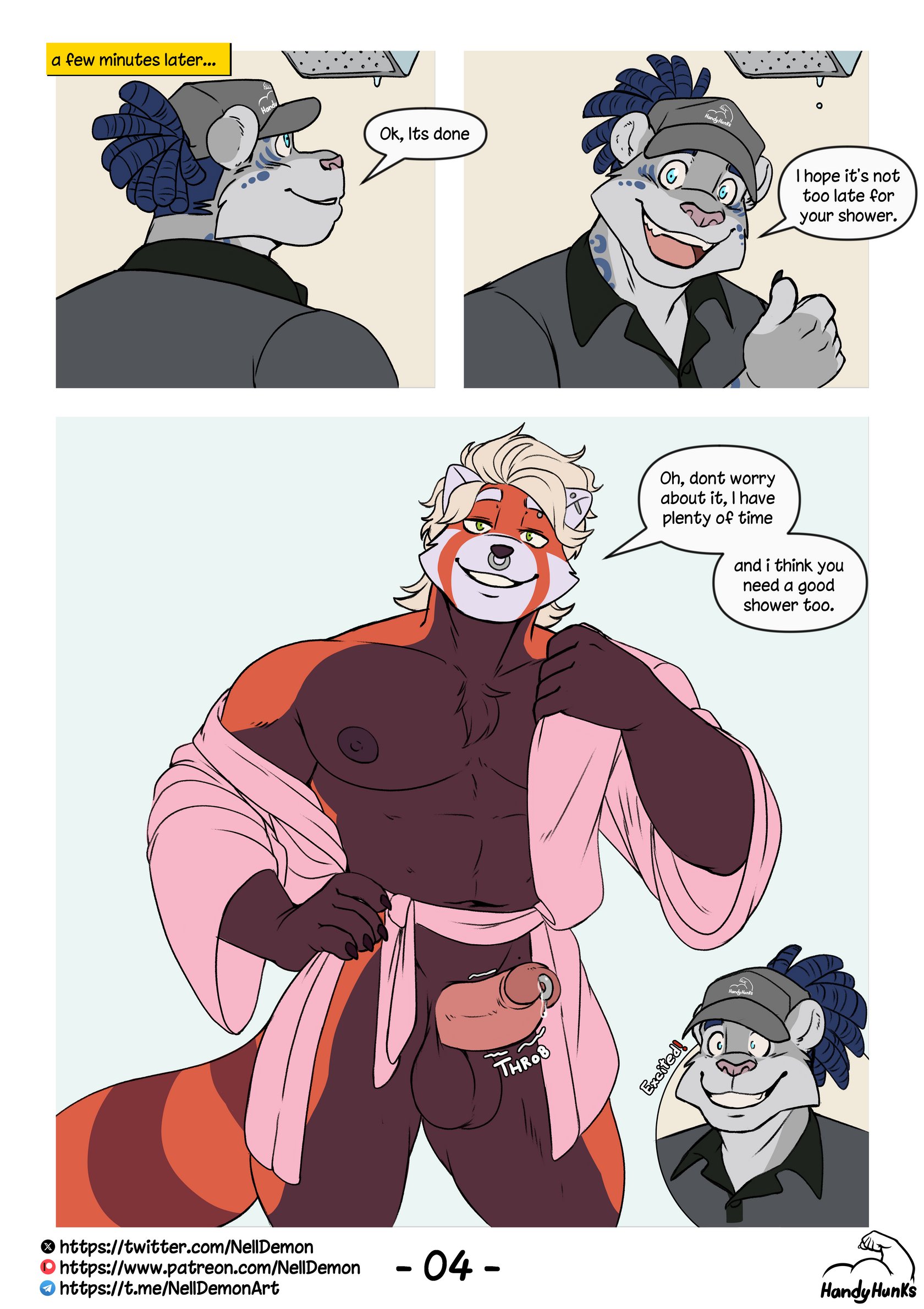 Handy Hunk - Chapter 1: Plumbing Problems 004