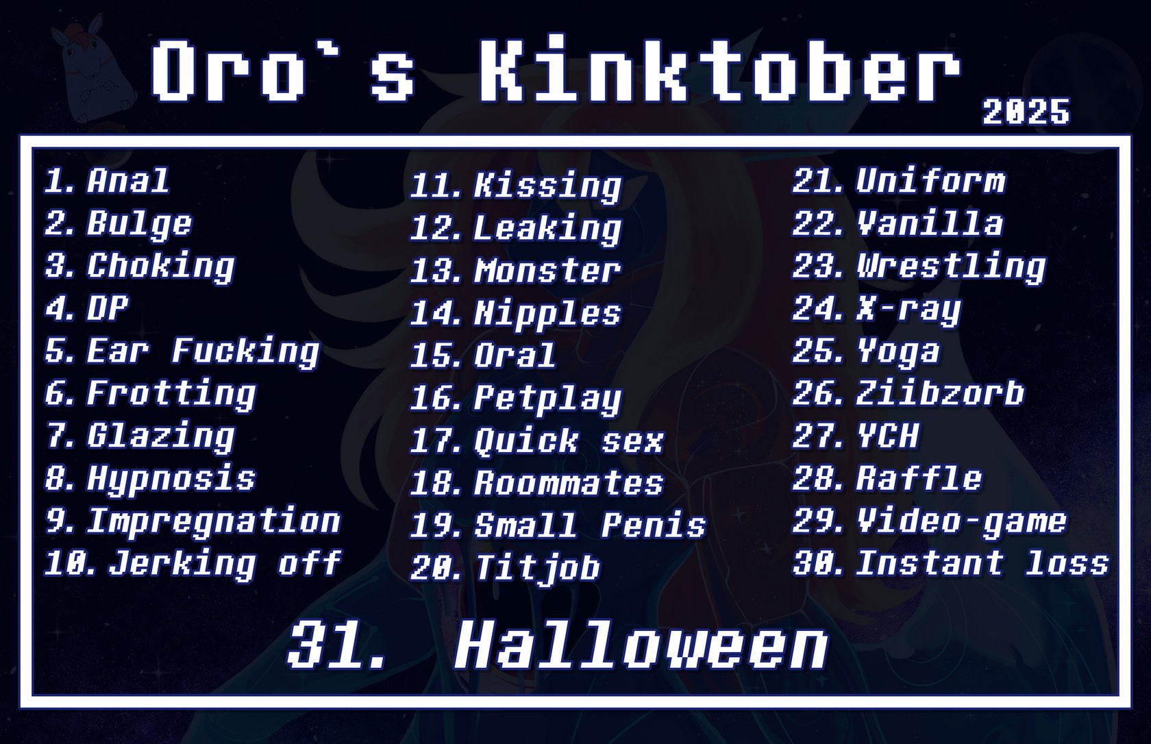Kinktober 2025 (ongoing) 001