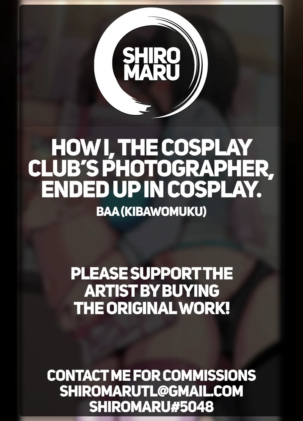 HOW I, THE COSPLAY CLUB'S PHOTOGRAPHER, ENDED UP IN COSPLAY 001