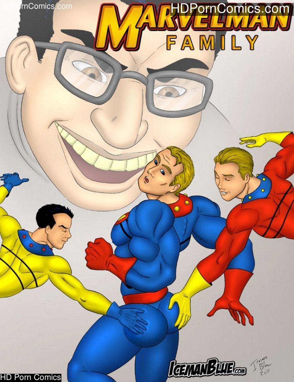 iceman blue and gay superhero stuff 299