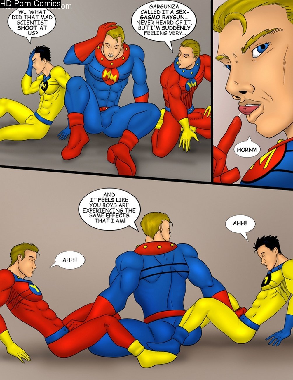 iceman blue and gay superhero stuff 301