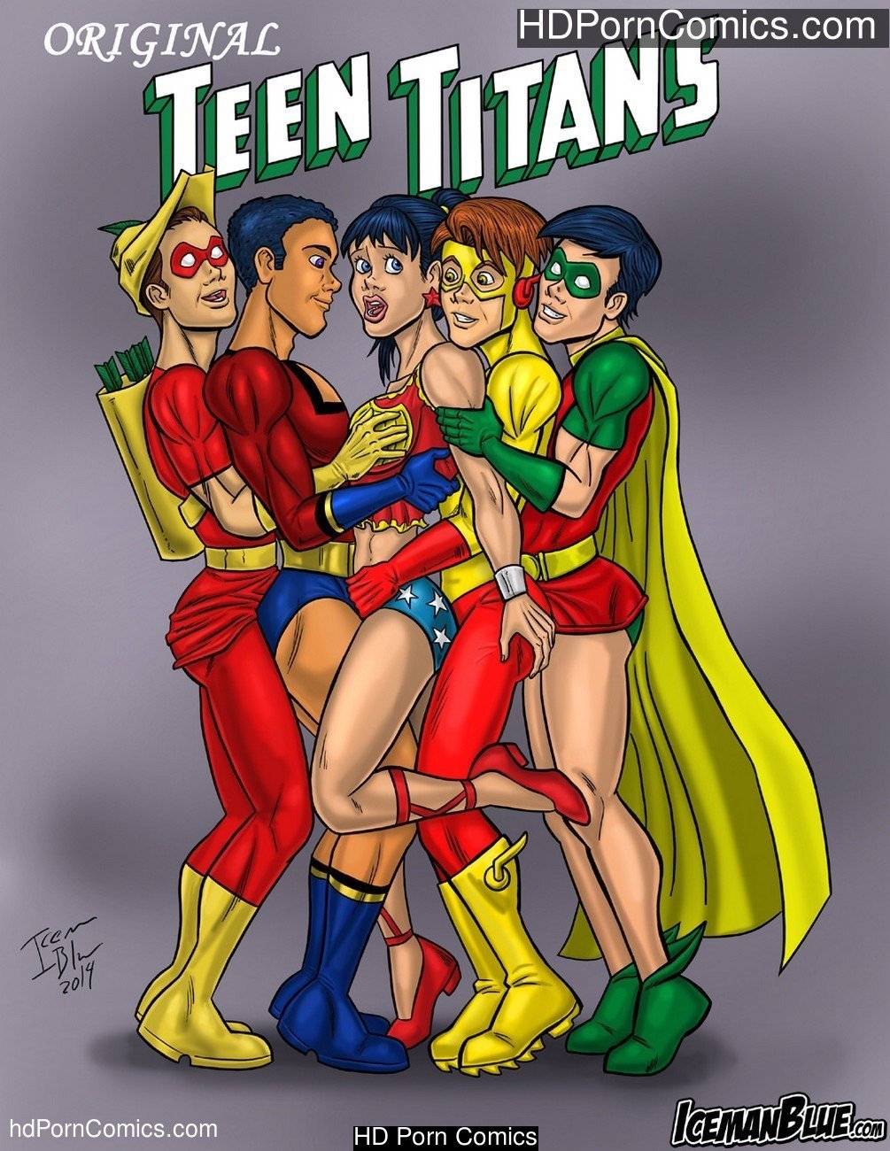 iceman blue and gay superhero stuff 310