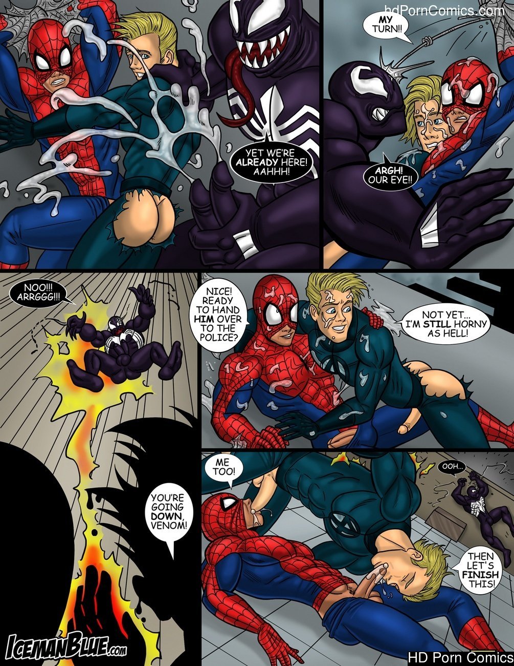 iceman blue and gay superhero stuff 330