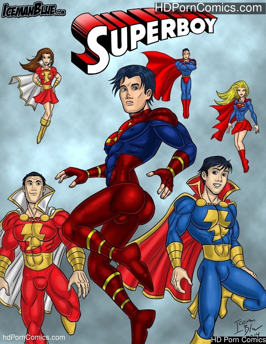 iceman blue and gay superhero stuff 331