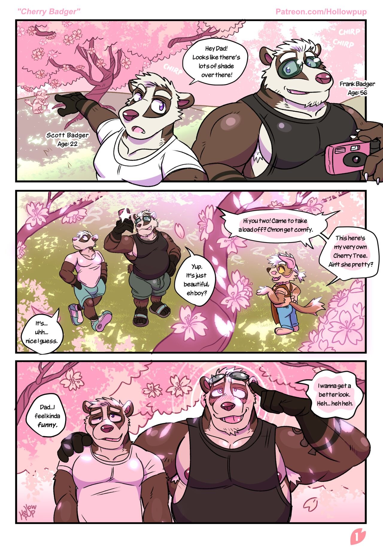 [Hollowpup] Cherry Badger (Ongoing) 001