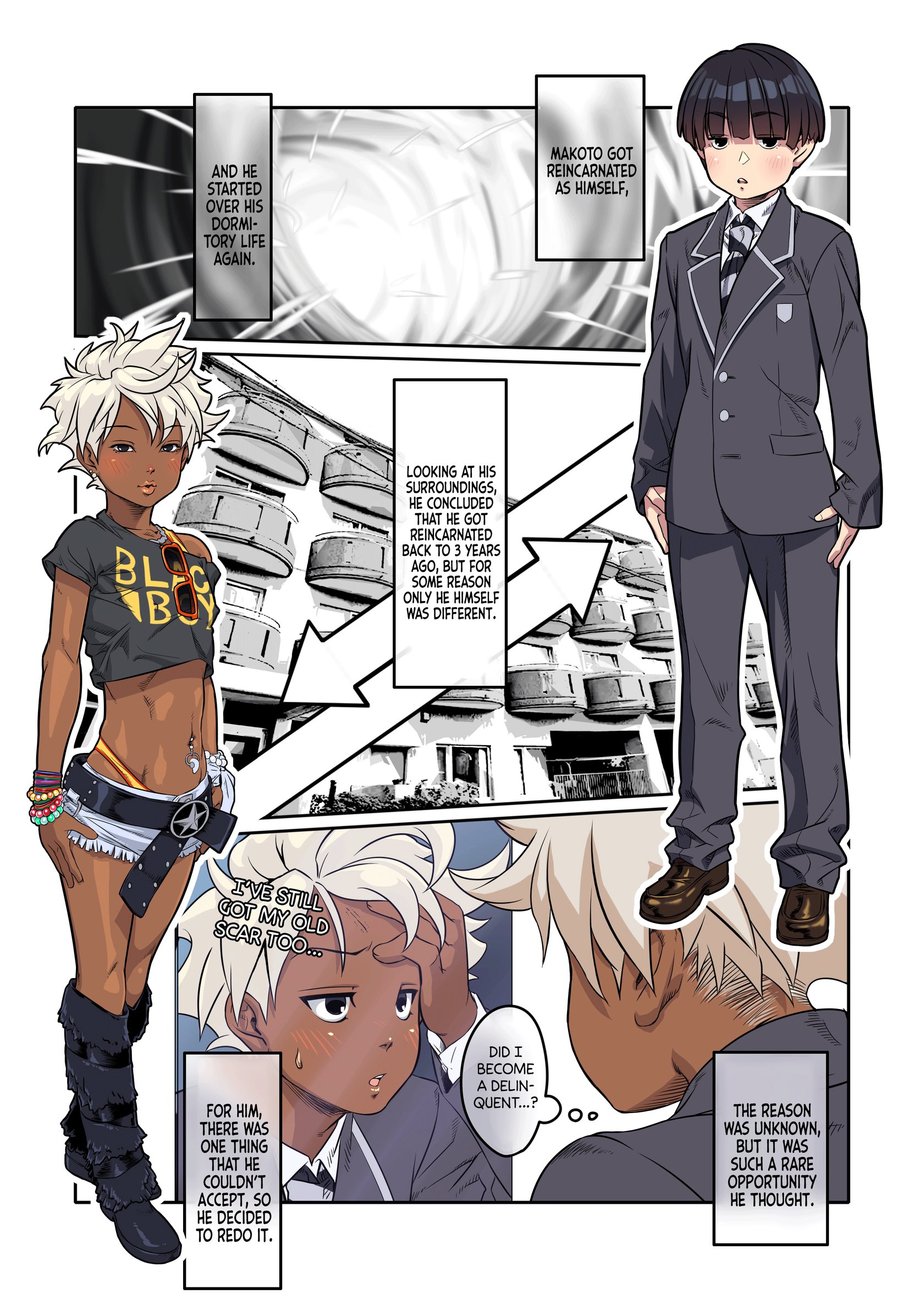 Kuroiga Gal dewa nai / I'm Black, But I'm Not A Gal 002