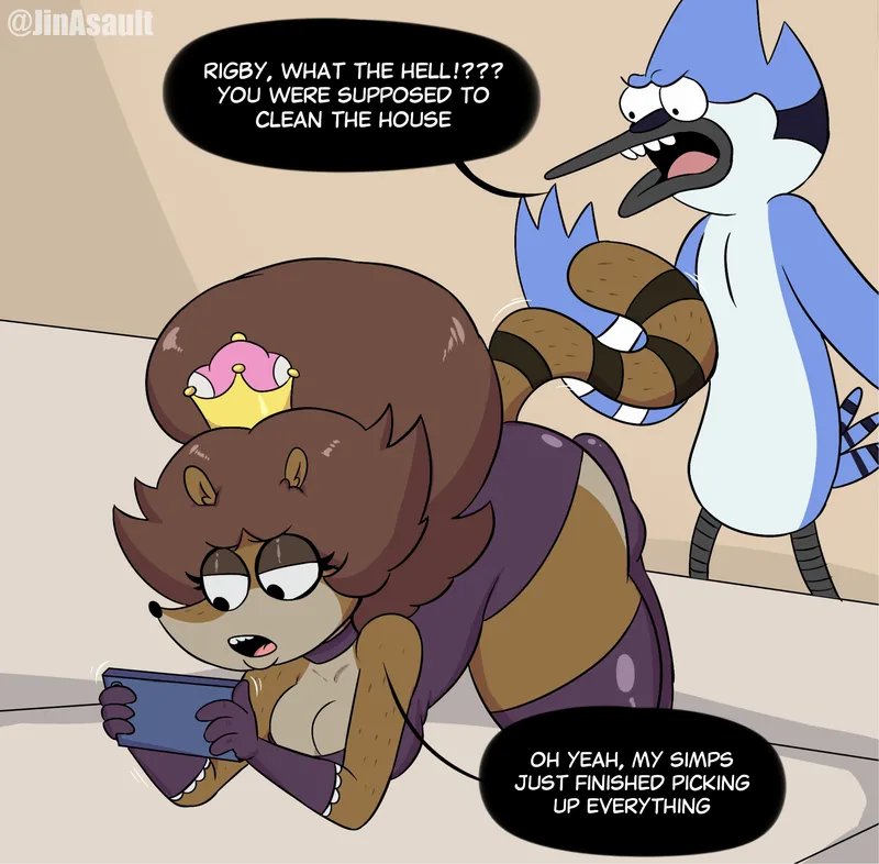 [JinAsault] Rigbette (Regula Show) (Ongoing) 001