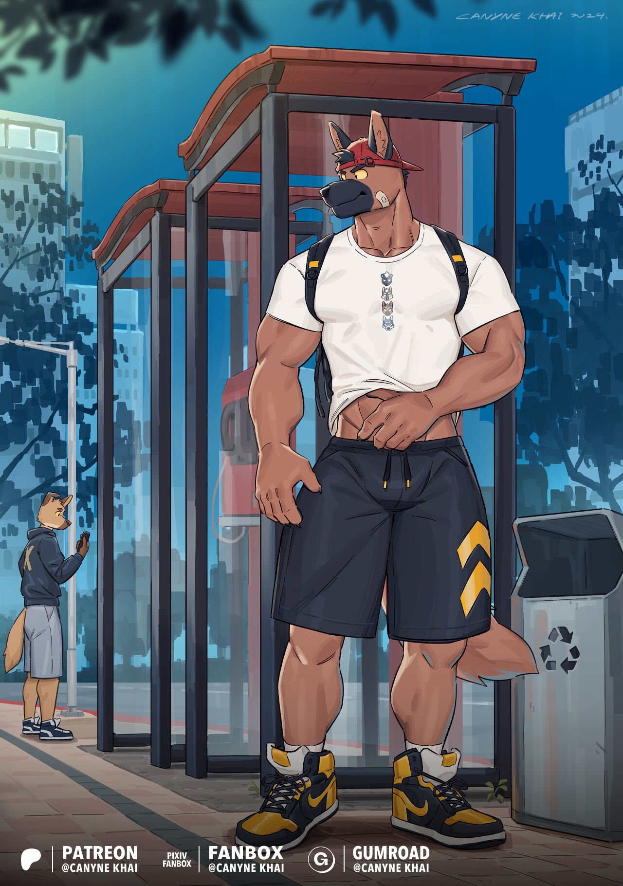 [canyne khai] Brown Dog's Night Tour Part 001