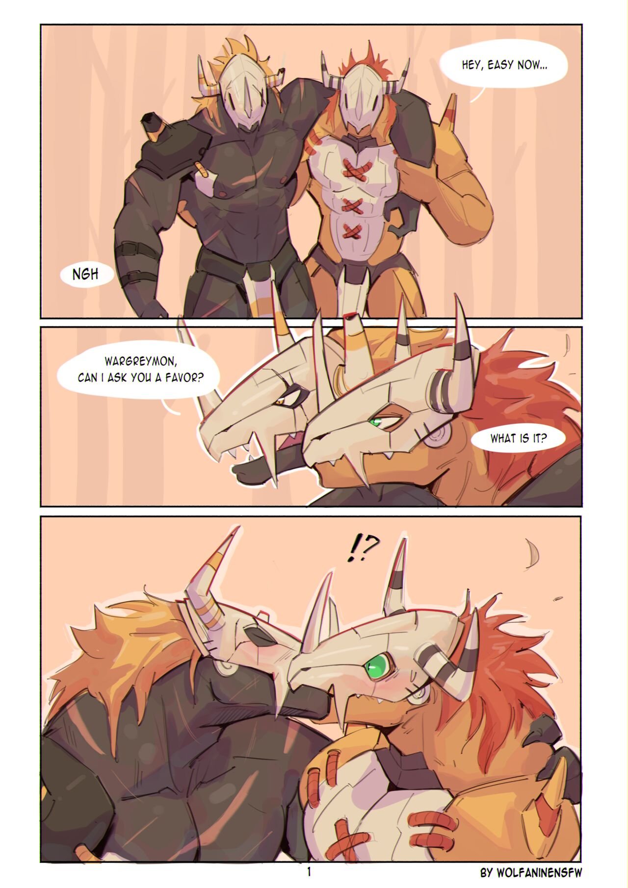 [Wolfanine] Goodbye 001