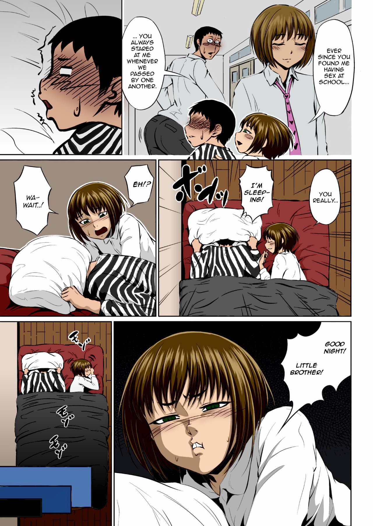Fellatio Kouhai, Otouto ni naru | Fellatio-kun, My Junior, Has Become My Brother [Colorized] 013